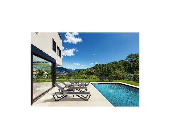 Стол садовый PAPATYA к шезлонгу Wave серо-коричневый (4343), изображение 4