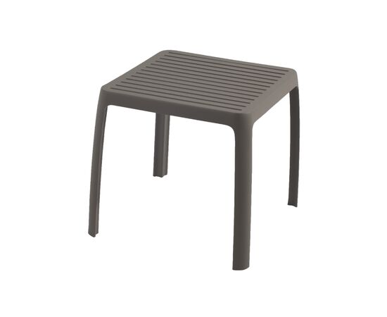 Стол садовый PAPATYA к шезлонгу Wave серо-коричневый (4343)