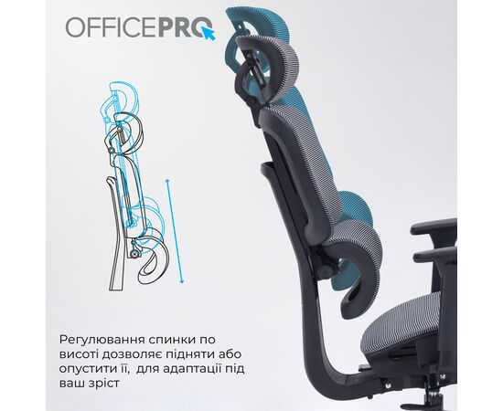 Офисное кресло OfficePro Skyline OC750-B-DG-DG (OC750-B-DG-DG), изображение 11
