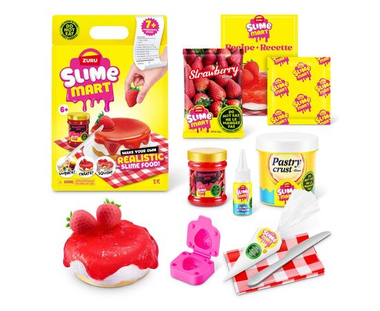 Ігровий набір Slime Mart Shopping Bag Полуничний чизкейк (15901A), зображення 2