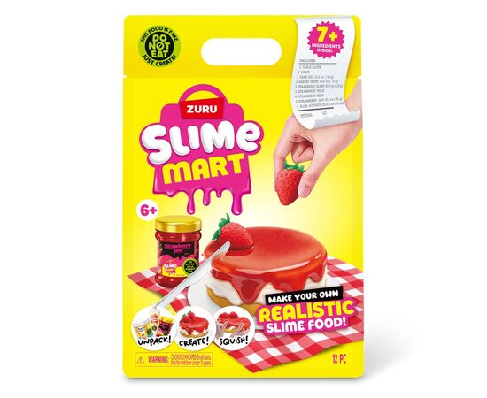 Ігровий набір Slime Mart Shopping Bag Полуничний чизкейк (15901A)