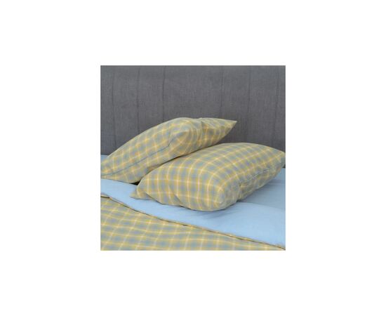 Постільна білизна Viluta 02 Wash Варена бавовна геометрія (50 х 70 - 2 шт) євро (02_Wash_Printed_ev), зображення 8