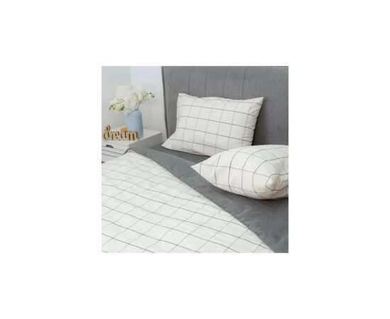 Постільна білизна Viluta 01 Wash Варена бавовна геометрія (50 х 70 - 2 шт) сімейний (01_Wash_Printed_sm), зображення 7