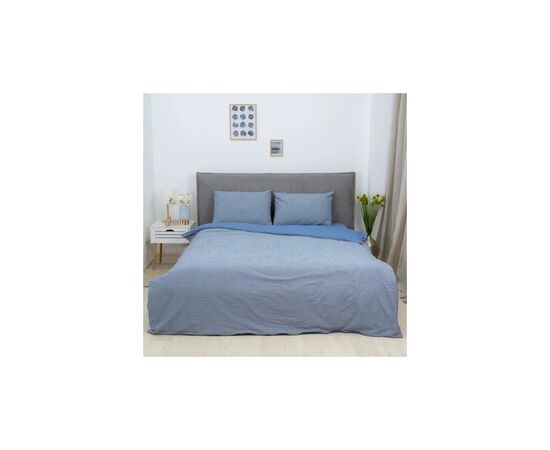 Постільна білизна Viluta 04 Wash Варена бавовна геометрія (50 х 70 - 2 шт) сімейний (04_Wash_Printed_sm), зображення 2