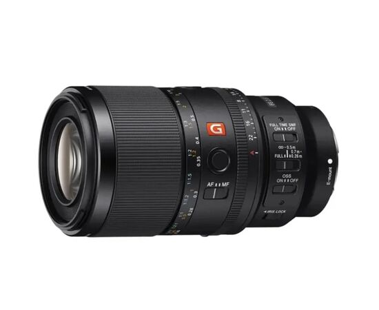 Объектив Sony 100mm f/2.8 Macro GM для NEX FF (SEL100M28GM.SYX)