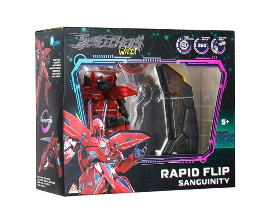 Трансформер Screechers Wild ! S5 L0.5 V2 - Сенгвинити (KS686101B), изображение 9