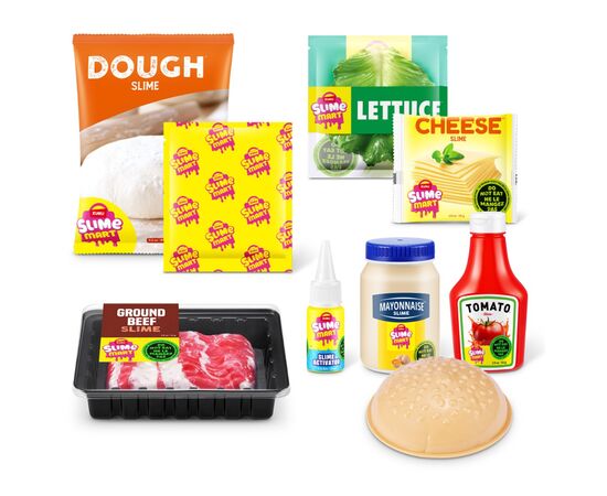 Игровой набор Slime Mart Shopping Basket Бургер (15905A), изображение 3