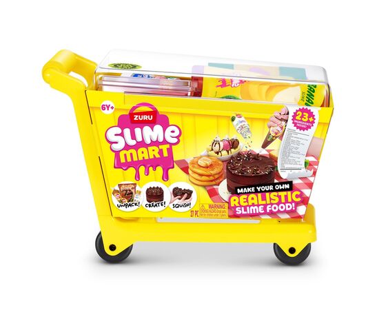 Игровой набор Slime Mart Shopping Cart Тележка вкусностей (15907)