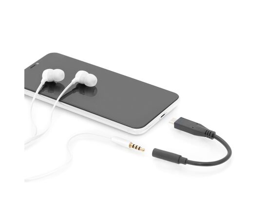 Перехідник USB-C M to 3.5mm F 0.2m Digitus (AK-300321-002-S), зображення 5