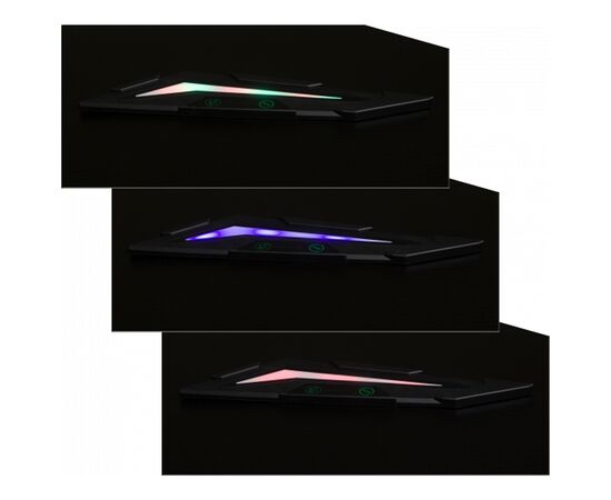 Компьютерный стол GT Racer T-1211 Black (T-1211 (120x60x73) Black), изображение 12