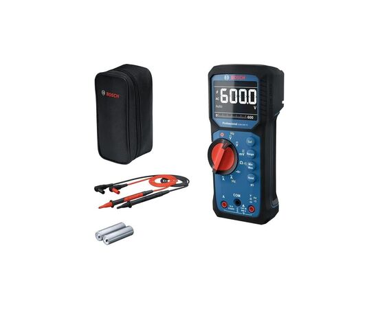 Цифровой мультиметр Bosch Professional GDM 600-15, 0-600V, LCD (0.601.077.300), изображение 2