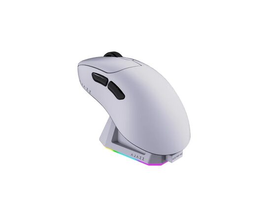 Мышка Ajazz AJ179P MC Charging Dock Wireless/Bluetooth/USB White (AJ179P-MC-W)