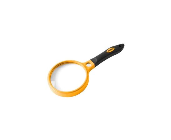 Лупа Tolsen 2 линзы 90мм 2Х, 15мм 10Х Эрго ручка (50010)