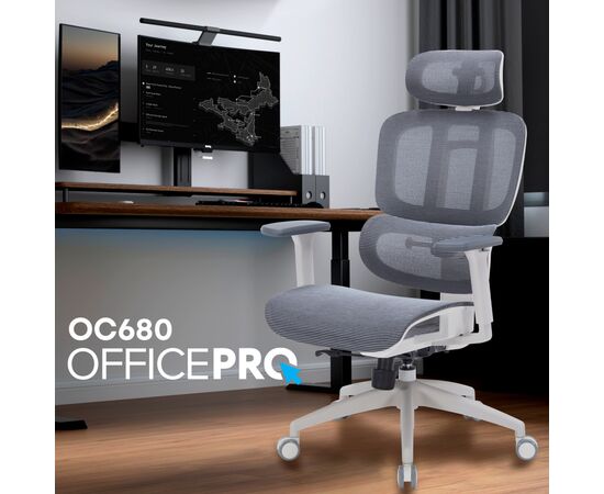 Офисное кресло OfficePro Skyline OC680-W-DG-DG (OC680-W-DG-DG), изображение 7