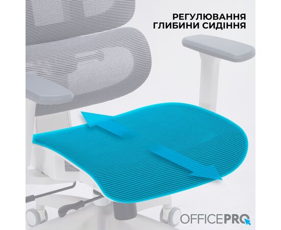 Офисное кресло OfficePro Skyline OC680-W-DG-DG (OC680-W-DG-DG), изображение 8