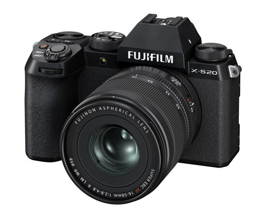 Цифровий фотоапарат Fujifilm X-S20 + XF16-50 mmF2.8-4.8 R LM WR Kit Black (16939643)
