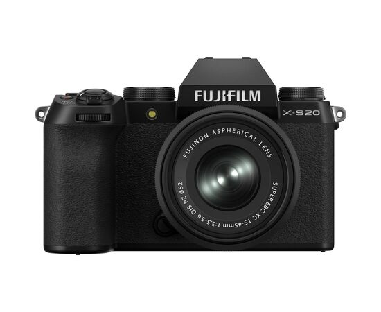 Цифровий фотоапарат Fujifilm X-S20+ XC 15-45mm F3.5-5.6 Kit Black (16939588), зображення 2