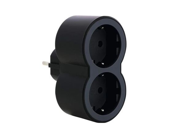 Сетевой разветвитель Legrand Стандарт 2х2К+C передні розетки (694517), изображение 3