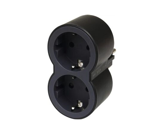 Сетевой разветвитель Legrand Стандарт 2х2К+C передні розетки (694517)