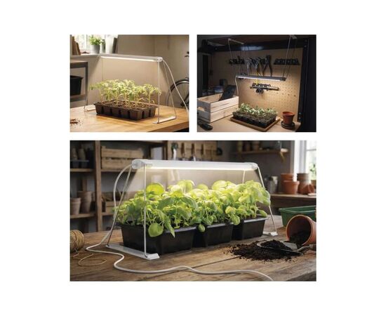 Настільна лампа EMOS LED лампа для рослин 15 W з таймером (Z7903), зображення 12