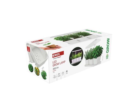 Настільна лампа EMOS LED лампа для рослин 7 W з таймером (Z7904), зображення 9