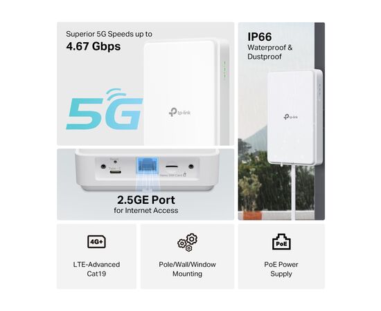 Маршрутизатор TP-Link NE200-OUTDOOR, изображение 6