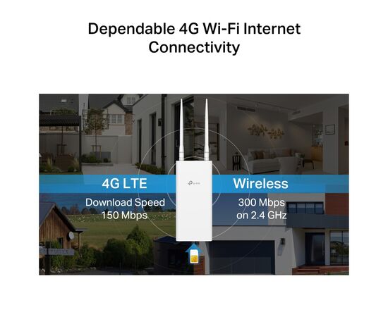 Маршрутизатор TP-Link TL-MR100-OUTDOOR, зображення 8