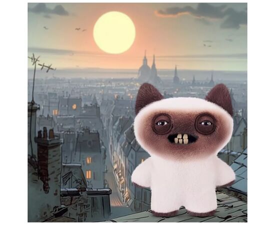 Мягкая игрушка Fuggler Кото Лате 24 см (15752B), изображение 4