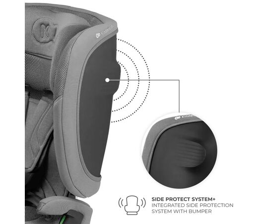 Автокресло Kinderkraft Fix2Go i-Size Grey (KCFI2GO0GRY0000) (5902533925872), изображение 11