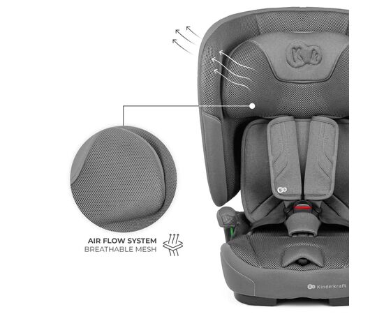 Автокресло Kinderkraft Fix2Go i-Size Grey (KCFI2GO0GRY0000) (5902533925872), изображение 12