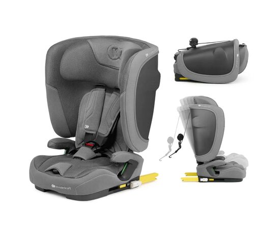 Автокресло Kinderkraft Fix2Go i-Size Grey (KCFI2GO0GRY0000) (5902533925872), изображение 2