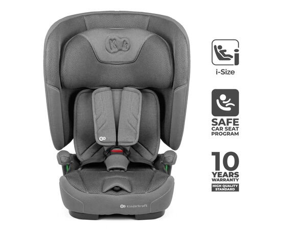 Автокресло Kinderkraft Fix2Go i-Size Grey (KCFI2GO0GRY0000) (5902533925872), изображение 9