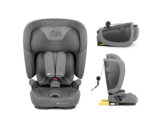 Автокресло Kinderkraft Fix2Go i-Size Grey (KCFI2GO0GRY0000) (5902533925872)