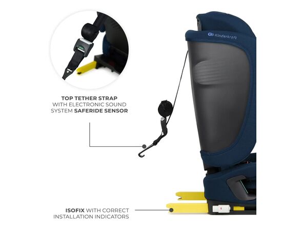 Автокресло Kinderkraft Fix2Go i-Size Navy (KCFI2GO0NAV0000) (5902533927081), изображение 6