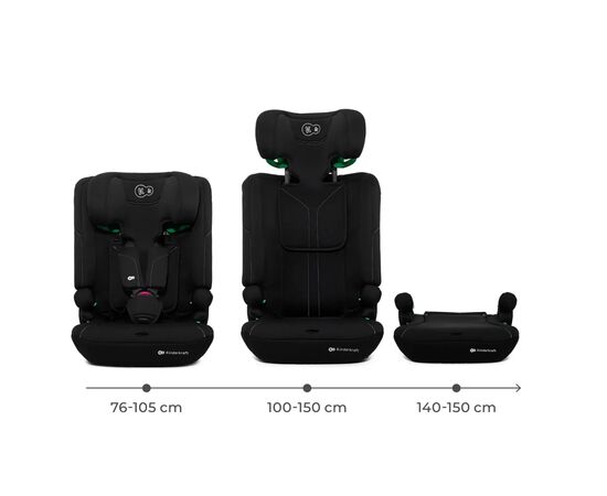 Автокресло Kinderkraft i-Comfy i-Size Black (KCICOM00BLK0000) (5902533929283), изображение 4