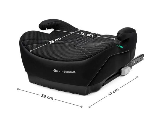 Автокресло Kinderkraft i-Boost 2 Pro бустер Black (KCIBOO02BLKPR00) (5902533929122), изображение 2