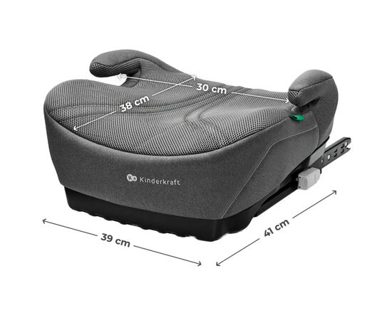 Автокресло Kinderkraft i-Boost 2 Pro бустер Gray (KCIBOO02GRYPR00) (5902533929139), изображение 2