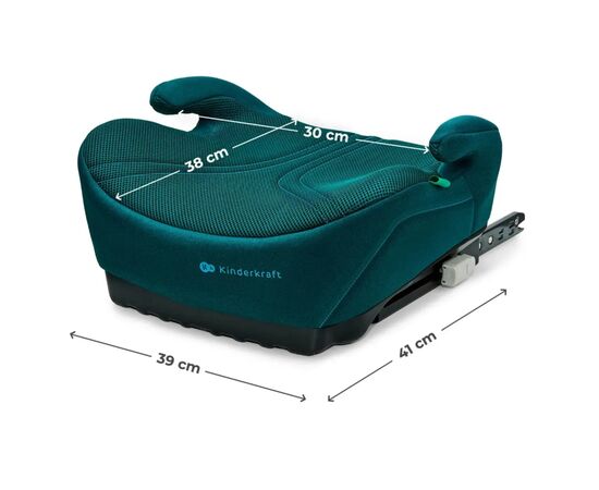 Автокресло Kinderkraft i-Boost 2 Pro бустер Green (KCIBOO02GREPR00) (5902533929146), изображение 2