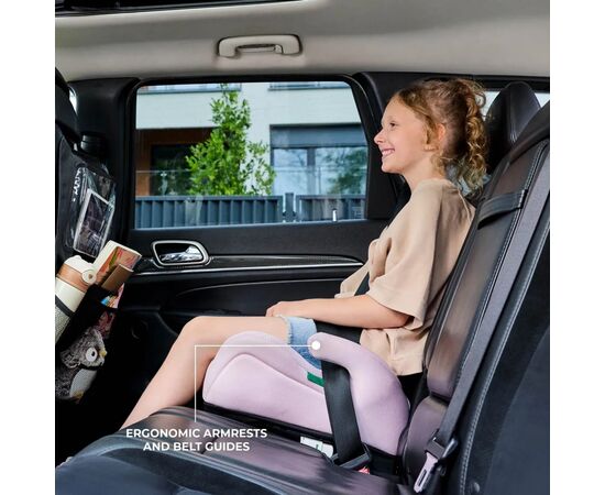 Автокресло Kinderkraft i-Boost 2 Pro бустер Pink (KCIBOO02PNKPR00) (5902533929191), изображение 4