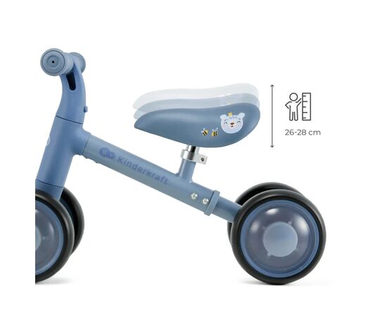 Беговел Kinderkraft Cutie Flash Blue (KRCUFL00BLU0000) (5902533927968), изображение 3