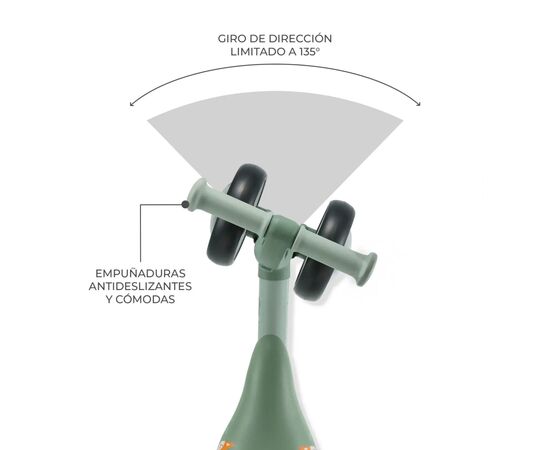 Беговел Kinderkraft Cutie Flash Green (KRCUFL00GRE0000) (5902533927975), изображение 6