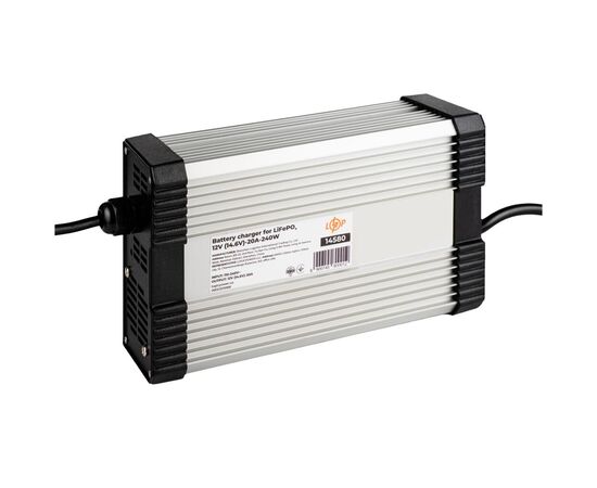 Мережевий зарядний пристрій для АКБ LogicPower LiFePO4 12V (14.6V)-20A-240W (14580), зображення 3