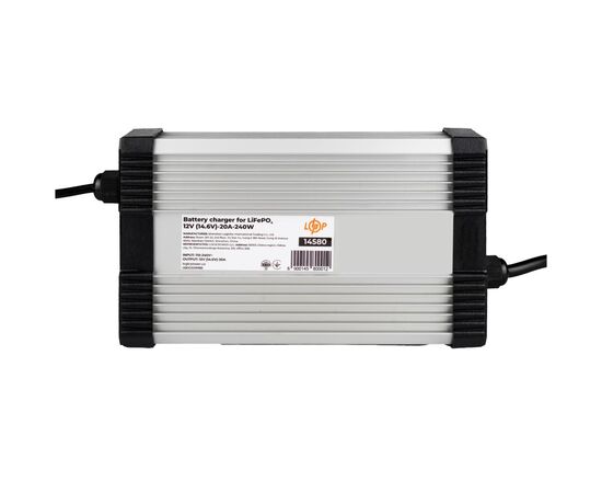 Мережевий зарядний пристрій для АКБ LogicPower LiFePO4 12V (14.6V)-20A-240W (14580)
