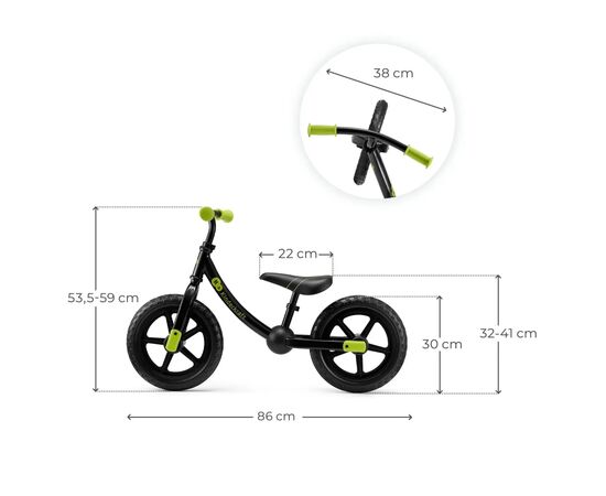 Беговел Kinderkraft 2Way Next Off Road Black (KR2WAY25BLK0000) (5902533927388), изображение 2