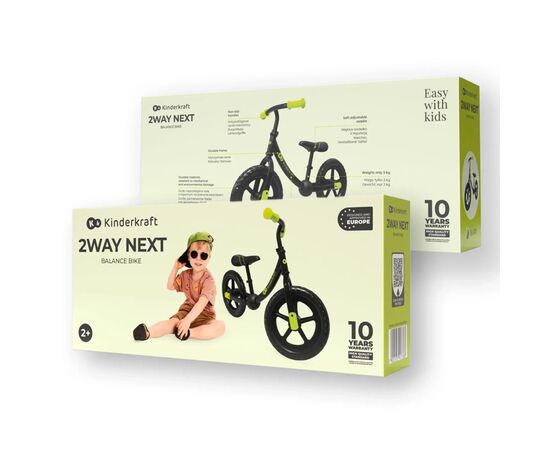 Беговел Kinderkraft 2Way Next Off Road Black (KR2WAY25BLK0000) (5902533927388), изображение 7