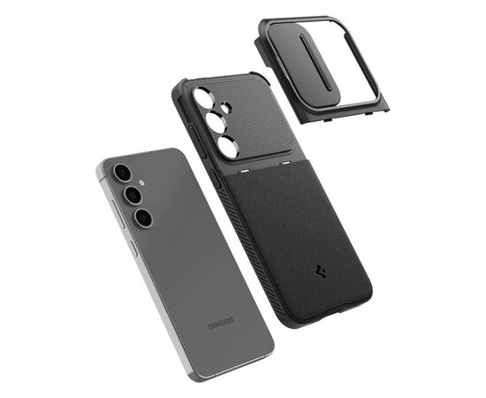 Чохол до мобільного телефона Spigen Optik Armor Samsung Galaxy S24 FE Black (8809971234665), зображення 10