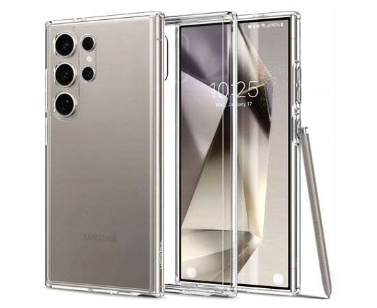 Чохол до мобільного телефона Spigen Ultra Hybrid Samsung Galaxy S24 Ultra Crystal Clear (8809971221771), зображення 9