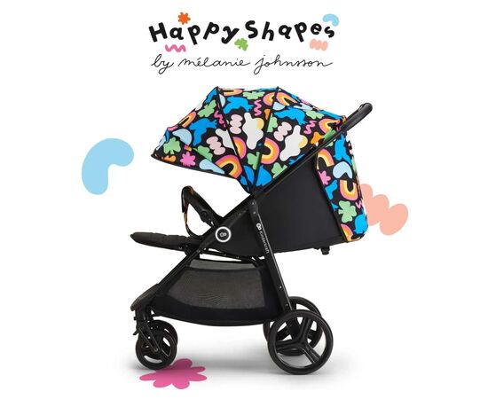 Коляска Kinderkraft Grande Plus Happy Shapes (KSGRAN00HAP0000) (5902533925568), изображение 12