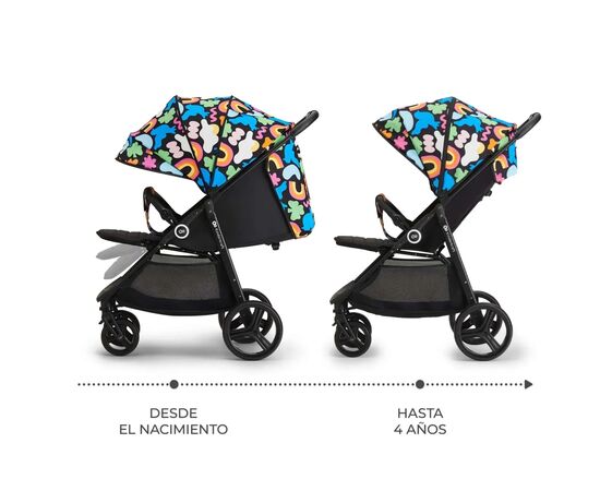 Коляска Kinderkraft Grande Plus Happy Shapes (KSGRAN00HAP0000) (5902533925568), изображение 6