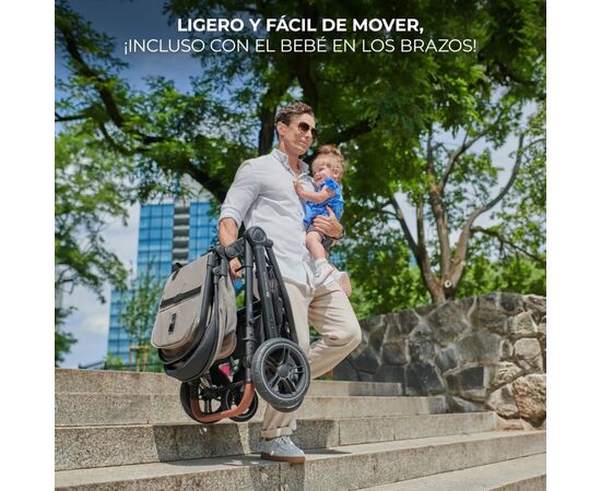 Коляска Kinderkraft 2 в 1 Esme Grey (KSESME00GRY2000) (5902533929658)